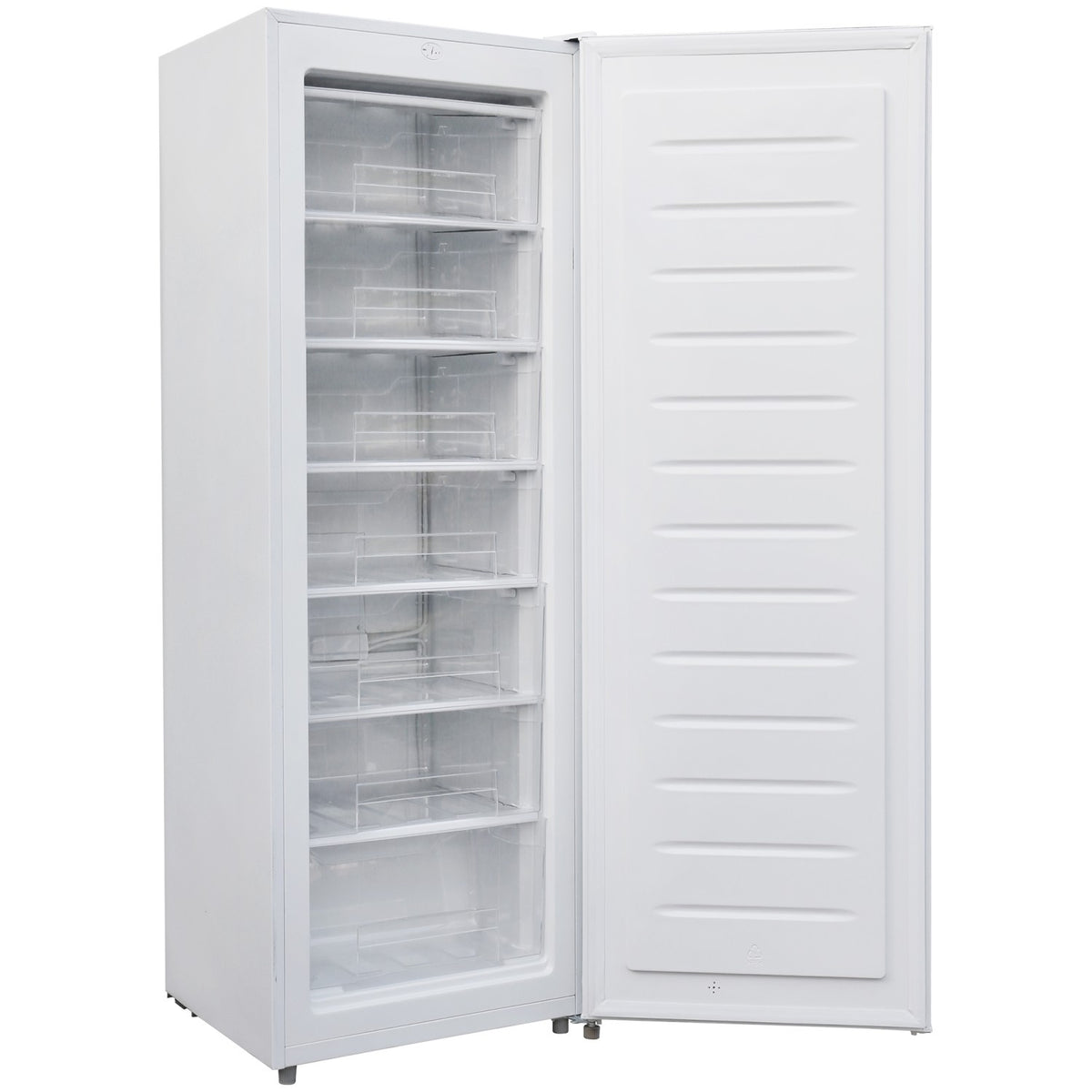 Upright Freezer 188L with 7 Drawers Direct Cooling 545x555x1615mm White - NBLM104