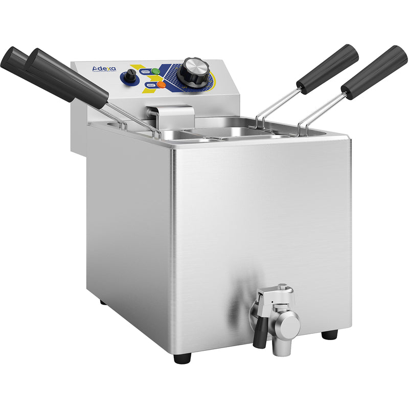 Commercial Pasta boiler Electric 4 baskets 8 litres 3kW Table top - NC8L1