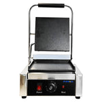 Commercial Electric Contact Grill / Panini Press Flat Plates 240x240mm 1.8kW - NEXORA104