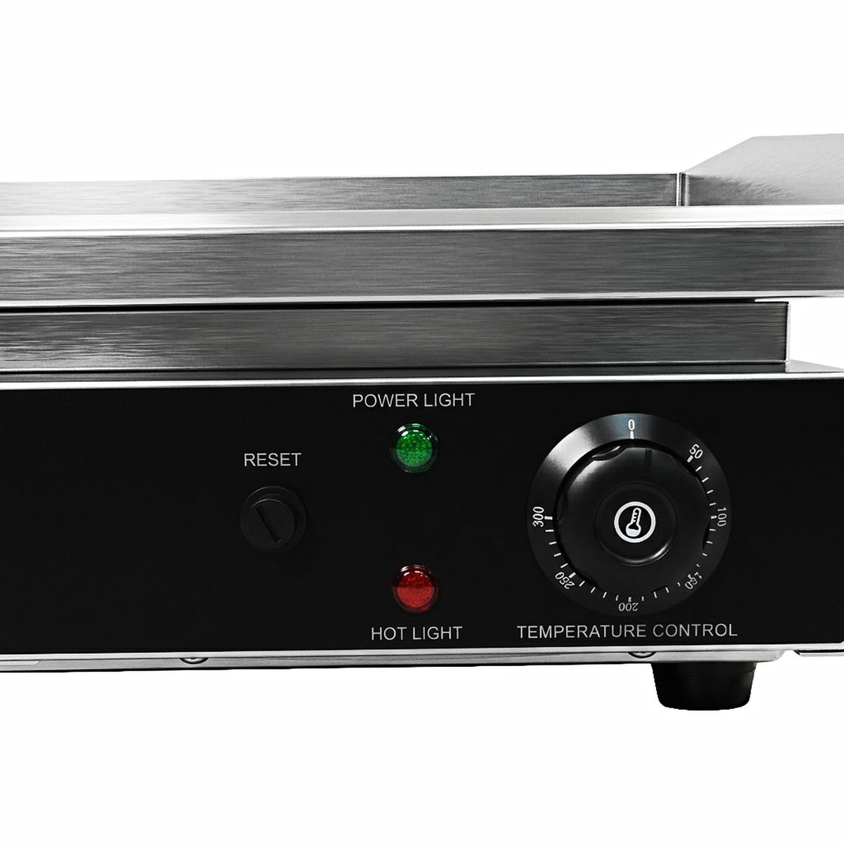 Commercial Electric Flat Top Griddle Smooth Plate 548x344mm 3kW - NEXORA122