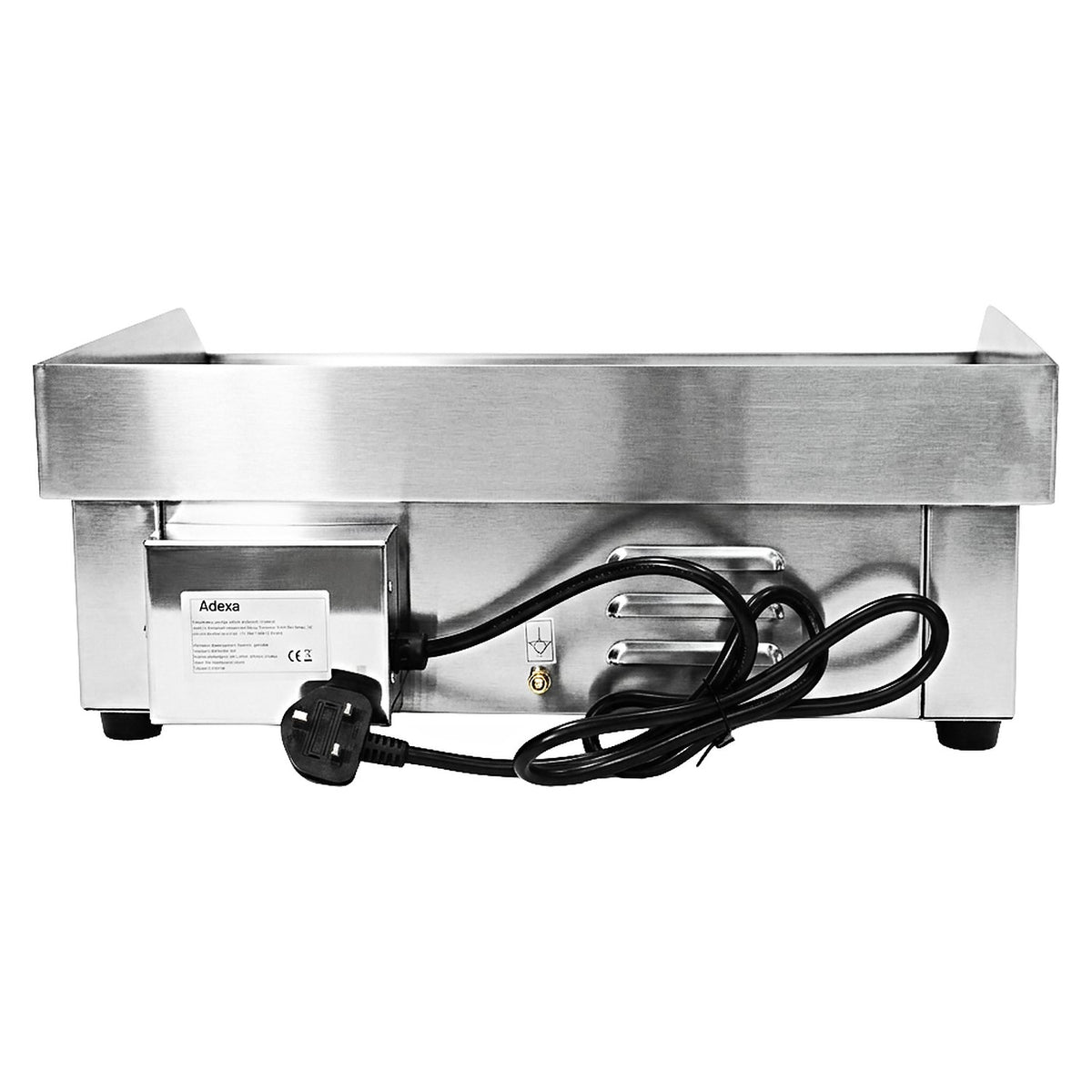 Commercial Electric Flat Top Griddle Smooth Plate 548x344mm 3kW - NEXORA122