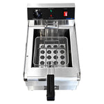 Commercial 13L Electric Deep Fryer Single Tank with Drain Tap 3kW - NEXORA132