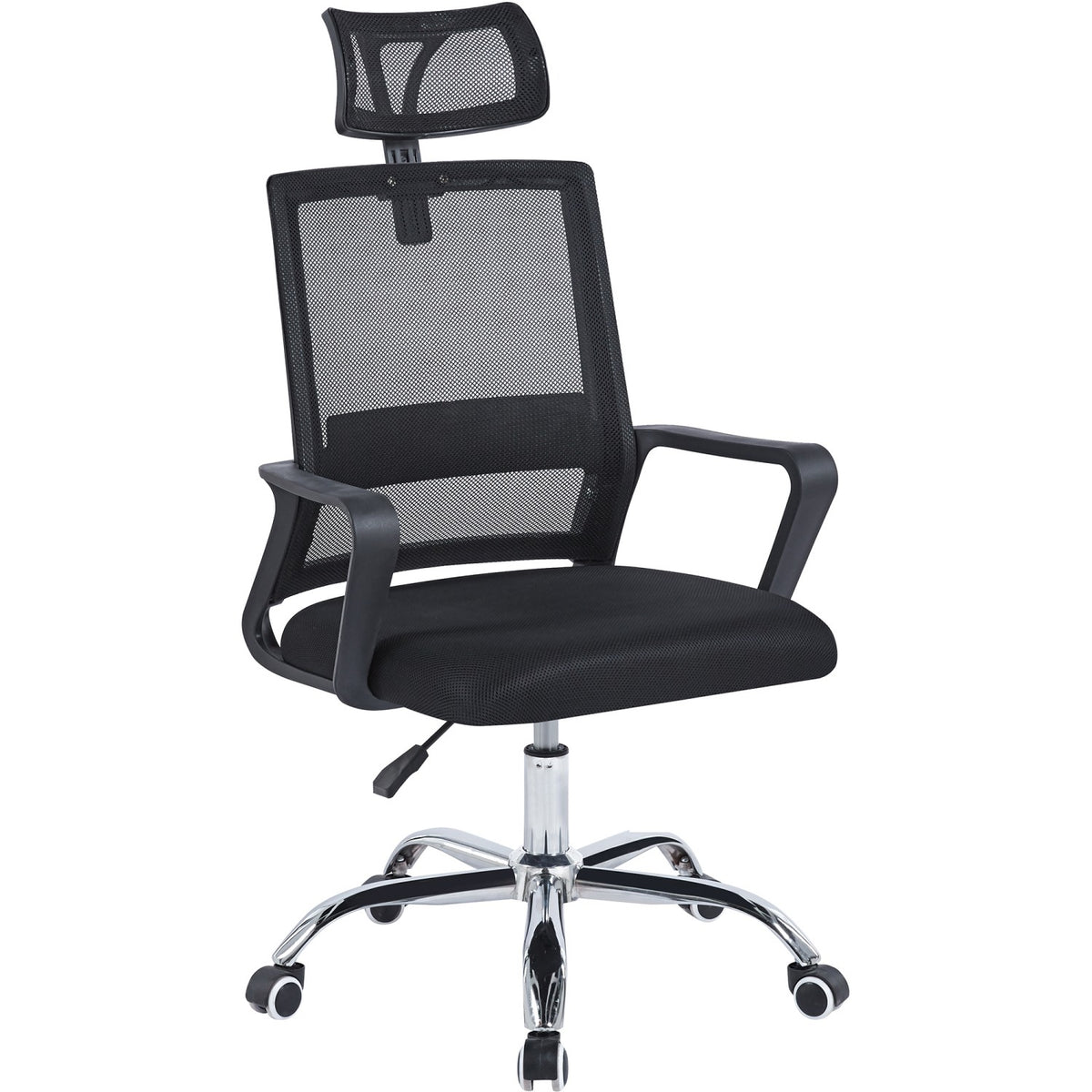 Mesh Office Chair with Headrest Black - OC203