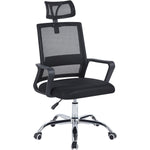 Mesh Office Chair with Headrest Black - OC203