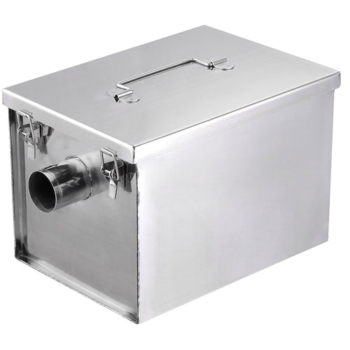 Grease trap Fat separator EN1825-1 certified Stainless steel 25 litres - OS10