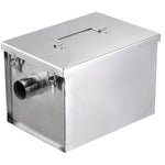 Grease trap Fat separator EN1825-1 certified Stainless steel 20 litres - OS7