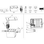 Grease trap Fat separator EN1825-1 certified Stainless steel 15 litres - OS4