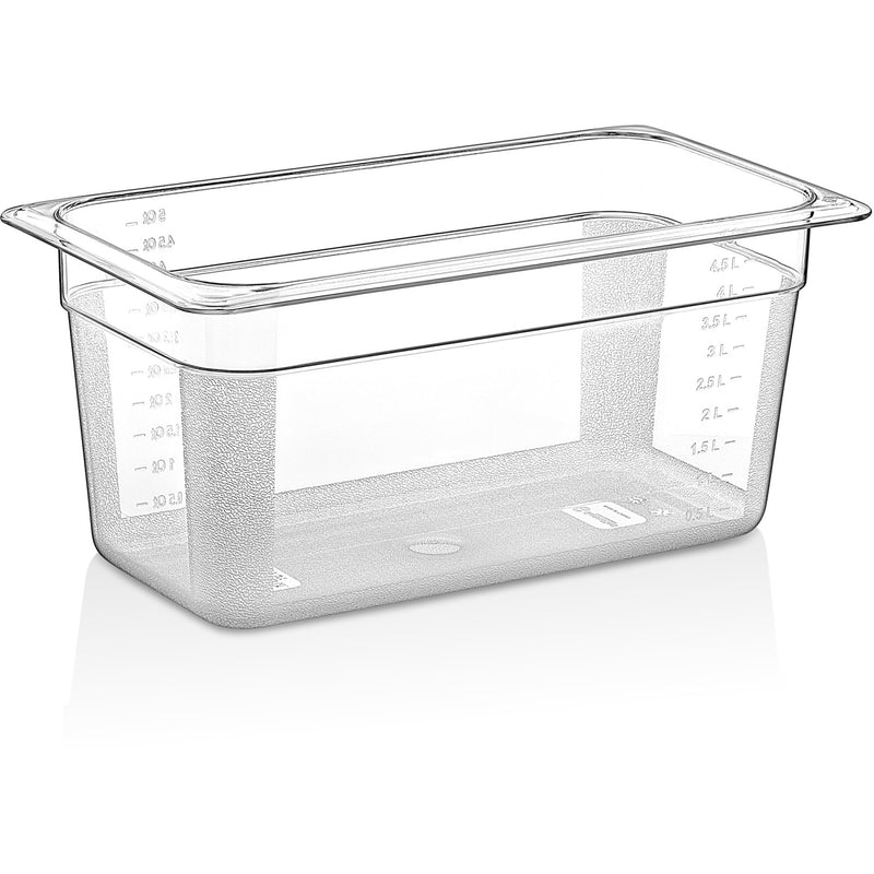Polycarbonate Gastronorm Pan GN1/3 Depth 150mm Clear - P8136
