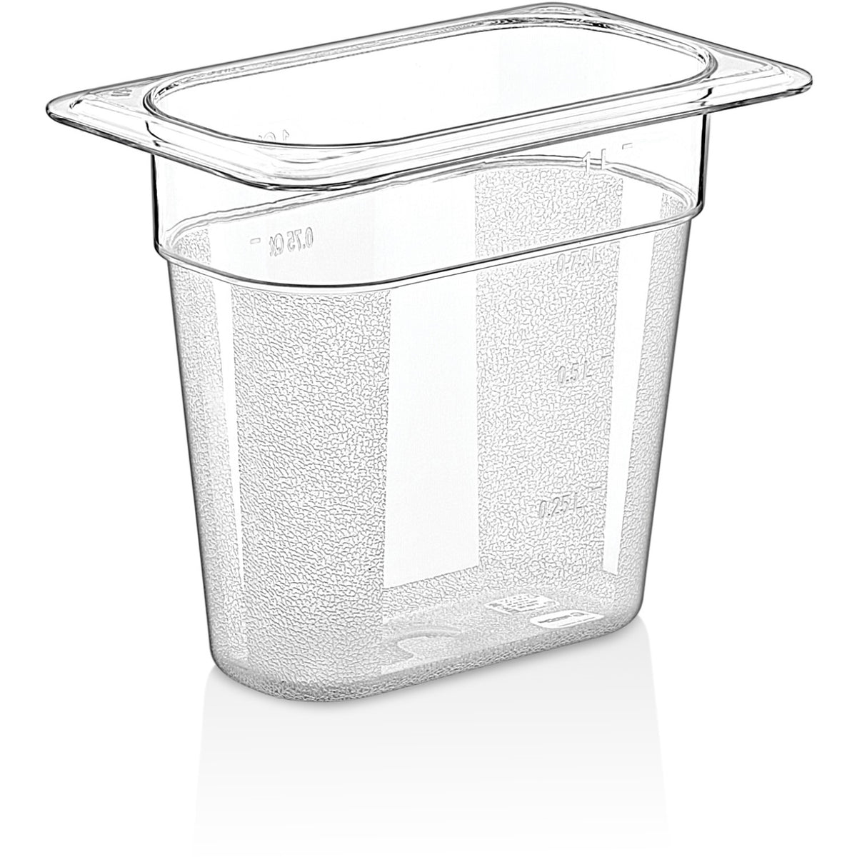 Polycarbonate Gastronorm Pan GN1/9 Depth 150mm Clear - P8196