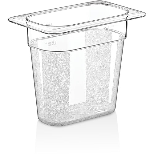 Polycarbonate Gastronorm Pan GN1/9 Depth 150mm Clear - P8196