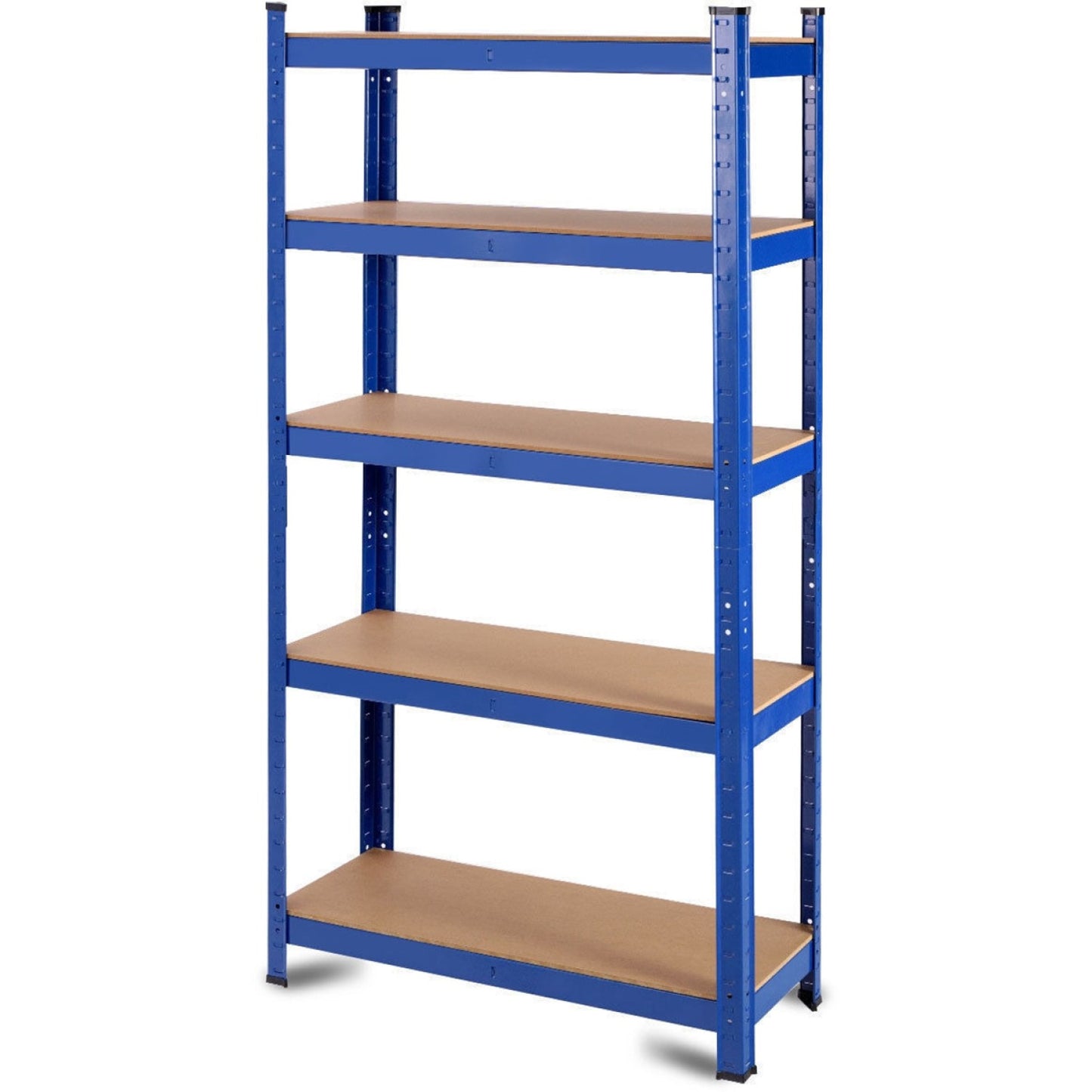Industrial Shelving Unit Medium duty 900x400x1800mm 5 shelves 175 kg/shelf Powder coated steel - P9040