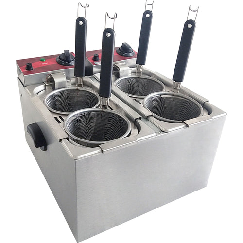Commercial Pasta boiler Electric 4 baskets 3kW Table top - PC2G