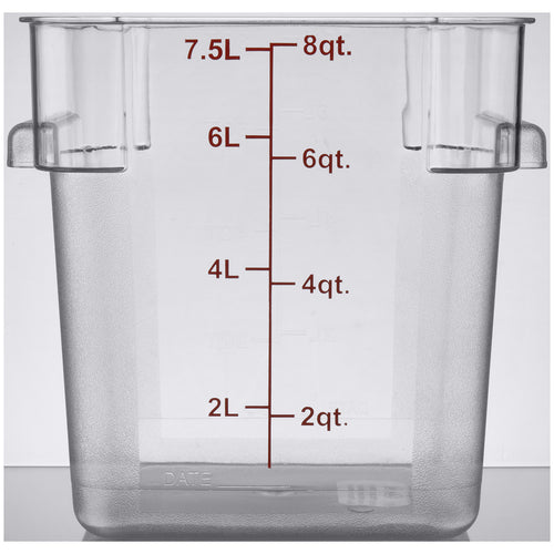 Food storage Container 7.6 litre Polycarbonate - PCC8