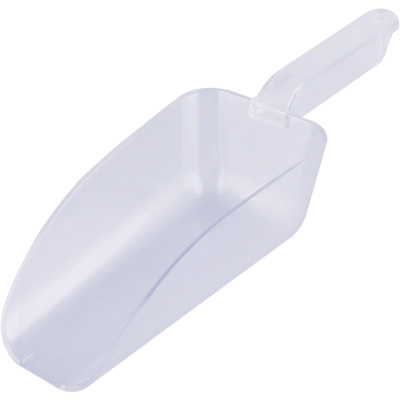 Clear Plastic Utility Scoop 24oz - PCIS24
