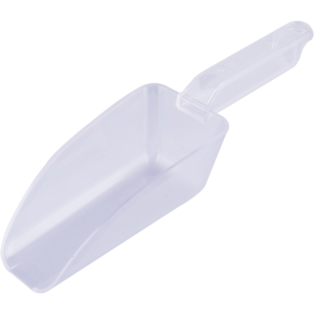 Clear Plastic Utility Scoop 6oz - PCIS6