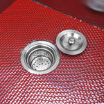 Commercial Stainless Steel Pet Grooming Bath Tub 800×600×1050(900+150)mm with Drainer Set - PDBS60080