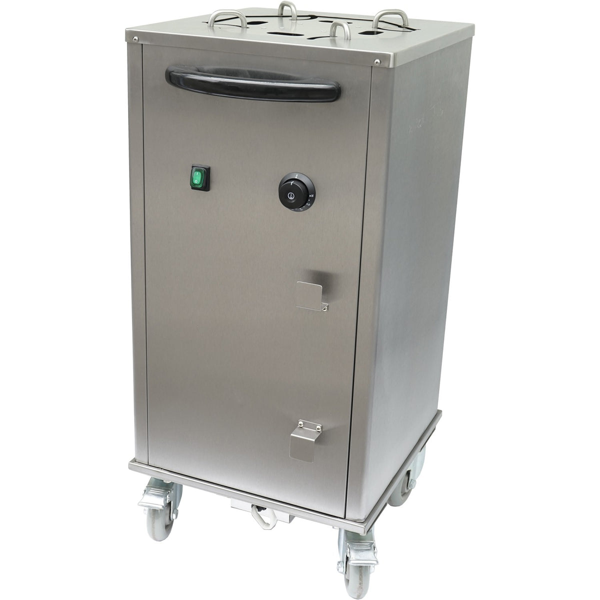 Mobile Heated Plate Lowerator 40 plates Ø300mm - PL1C