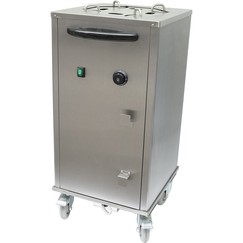 Mobile Heated Plate Lowerator 40 plates Ø300mm - PL1C