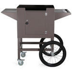 Commercial Popcorn Machine Trolley with Storage Cabinet, Large Wheels & Brakes 940 x 450 x 780mm - POPCORN104B