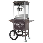 Commercial Popcorn Machine Trolley with Storage Cabinet, Large Wheels & Brakes 940 x 450 x 780mm - POPCORN104B