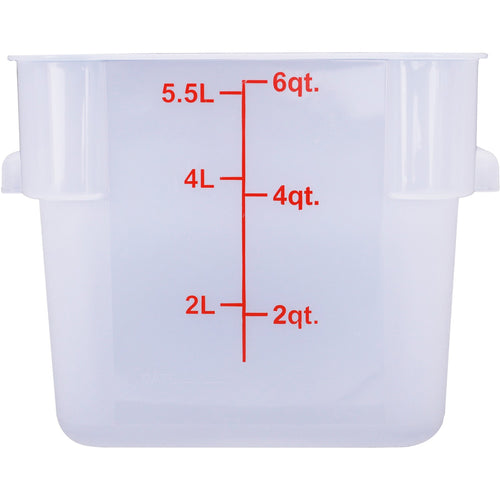 Food Storage Container 5.5 Litre Polypropylene - PPFSC6