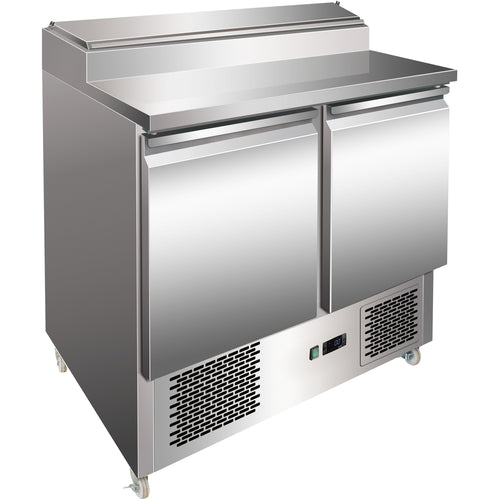 Refrigerated Prep Table 2 doors Sandwich top 5xGN1/6 - P22