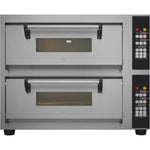 Commercial Pizza oven Electric 2 chambers 610x610mm 450°C Digital controls 8.4kW 380V - PS662E