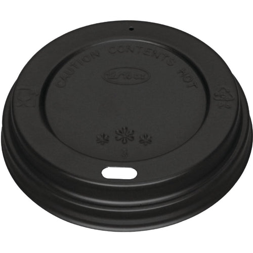 1000pcs Coffee Cup Lids for 12&16oz cups Black - PSL1216B