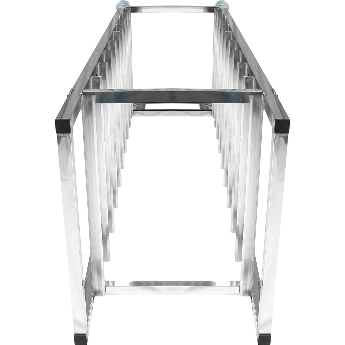 10 tier Rack/Tray/Pan Trolley for width 222–354 mm Stainless Steel - PT10