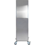 10 tier Rack/Tray/Pan Trolley for width 222–354mm Covered sides Stainless Steel - PT10P