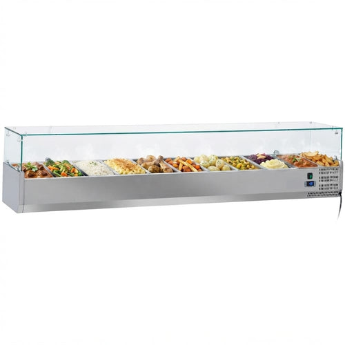 Refrigerated Servery Prep Top 2000mm 9xGN1/3 Depth 150mm - PT36