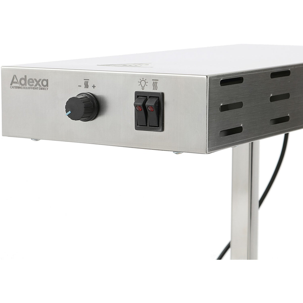 Commercial Warming Tray with Heating lamp Stainless steel 500x500mm - PWE5050