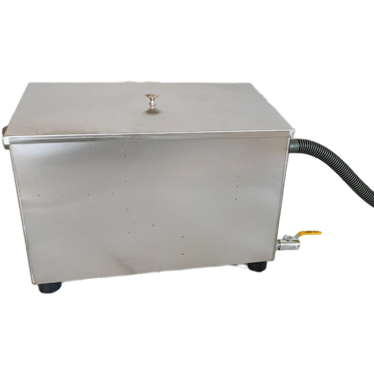 Commercial Stainless Steel Grease Trap with Lid and Outlet Valve 600x300x300mm - QNH516