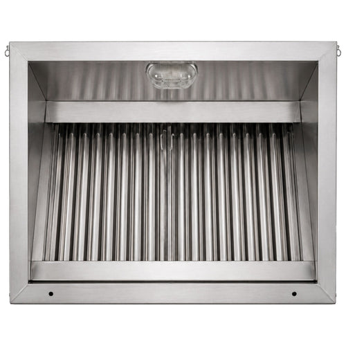 Commercial Stainless Steel Extraction Canopy Hood 1200 x 900 x 500mm - QNH7702