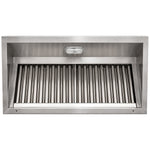 Commercial Stainless Steel Extraction Canopy Hood 1800 x 900 x 500mm - QNH7706