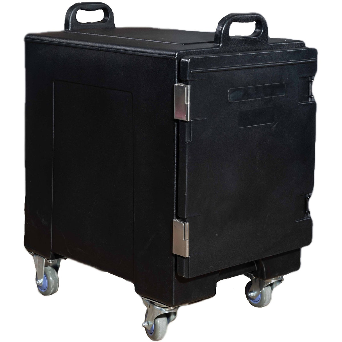 Commercial Front Loaded Insulated Food Pan Carrier with Wheels 432x625x743mm - QY004