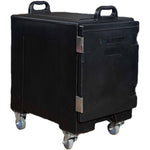 Commercial Front Loaded Insulated Food Pan Carrier with Wheels 432x625x743mm - QY004