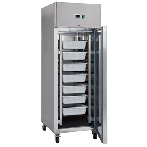 600lt Commercial Fish Fridge Stainless Steel Upright cabinet Single door Ventilated cooling - R600FISH