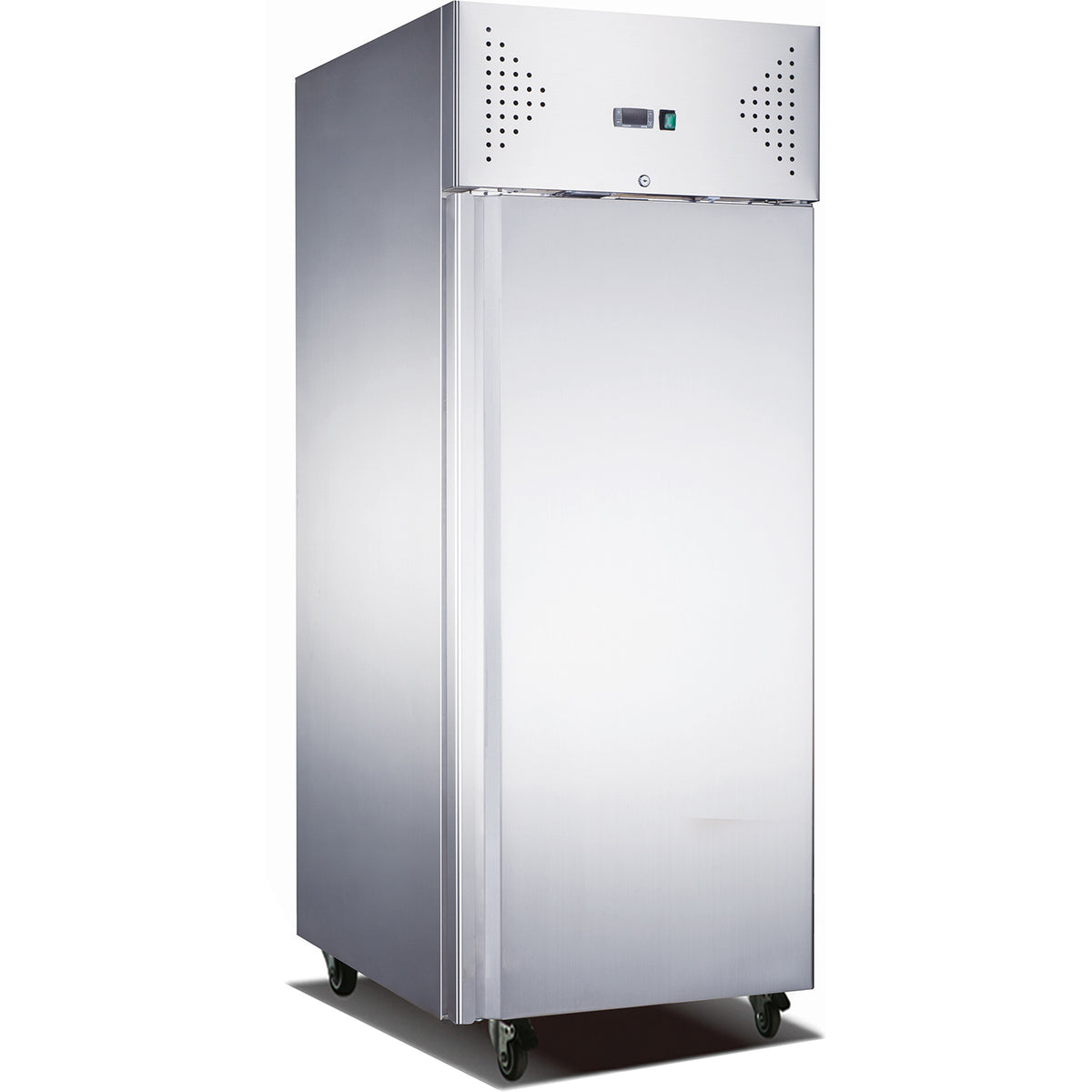 685lt Commercial Freezer Stainless steel Upright cabinet Single door GN2/1 Ventilated cooling - F650V