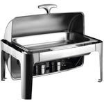 Roll top Chafer GN1/1 Stainless steel Mirror polish 9 litres - RA2301B