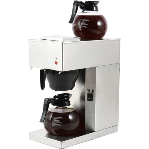 Commercial Filter Coffee maker Manual fill 1 glass jug 2 hotplates - RB286