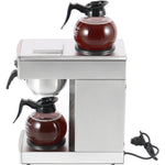 Commercial Filter Coffee maker Manual fill 2 glass jugs 2 hotplates - RB386