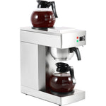 Commercial Filter Coffee maker Manual fill 2 glass jugs 2 hotplates - RB386
