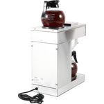 Commercial Filter Coffee maker Manual fill 2 glass jugs 2 hotplates - RB386