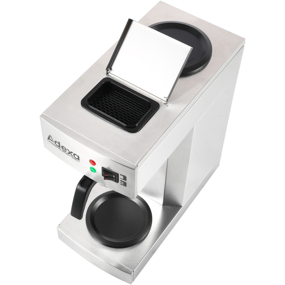 Commercial Filter Coffee maker Manual fill 2 glass jugs 2 hotplates - RB386