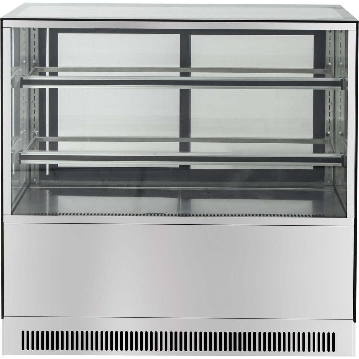Cake counter 1800x730x1200mm 2 shelves Mirror front LED - GN1800RF2