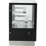 Cake counter 1000x700x1200mm 2 shelves Mirror front LED - GN1000RF2