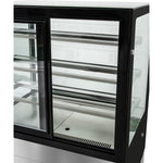 Cake counter 1000x730x1300mm 3 shelves Stainless steel base LED - GN1000RF3