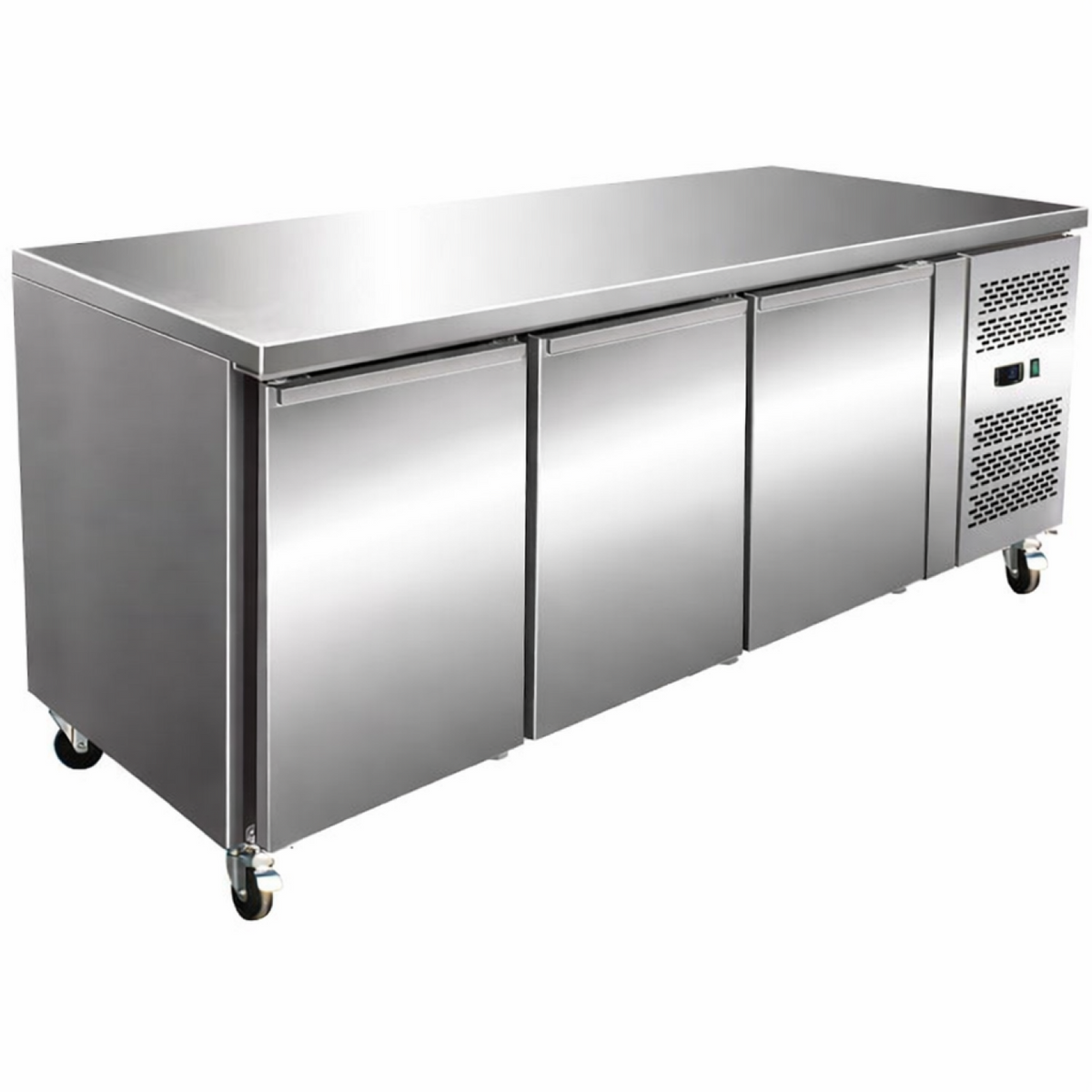 Commercial Freezer counter Ventilated 3 doors Depth 700mm - THP3100BT