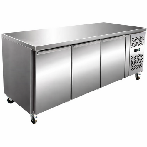 Commercial Freezer counter Ventilated 3 doors Depth 700mm - THP3100BT